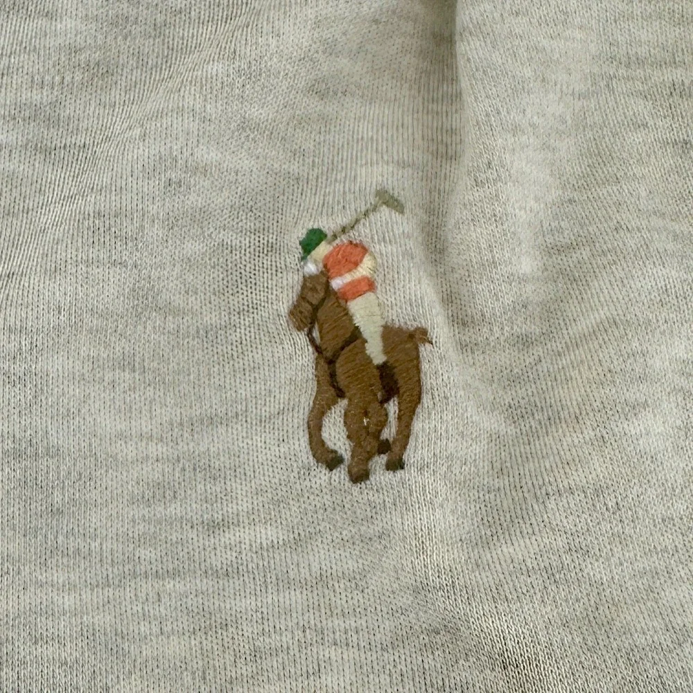 Polo Ralph Lauren Polo Shirt Mens 3XB Tan Heather Solid Classic Fit Flesh Pony